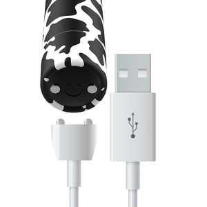 CUSTOM BULLETS - RECHARGEABLE COW MAGNETIC 10 INTENSITIES CUSTOM BULLETS
