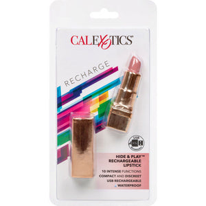 CALEXOTICS - BALA RECHARGEABLE LIPSTICK HIDE & PLAY SOFT PINK CALEXOTICS