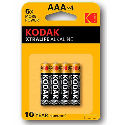 ЩЕЛОЧНАЯ БАТАРЕЯ KODAK - XTRALIFE AAA LR03 БЛИСТЕР * 4