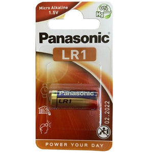 PANASONIC — ALKALINE BATTERY LR1 1,5 V BLISTER 1 PAK