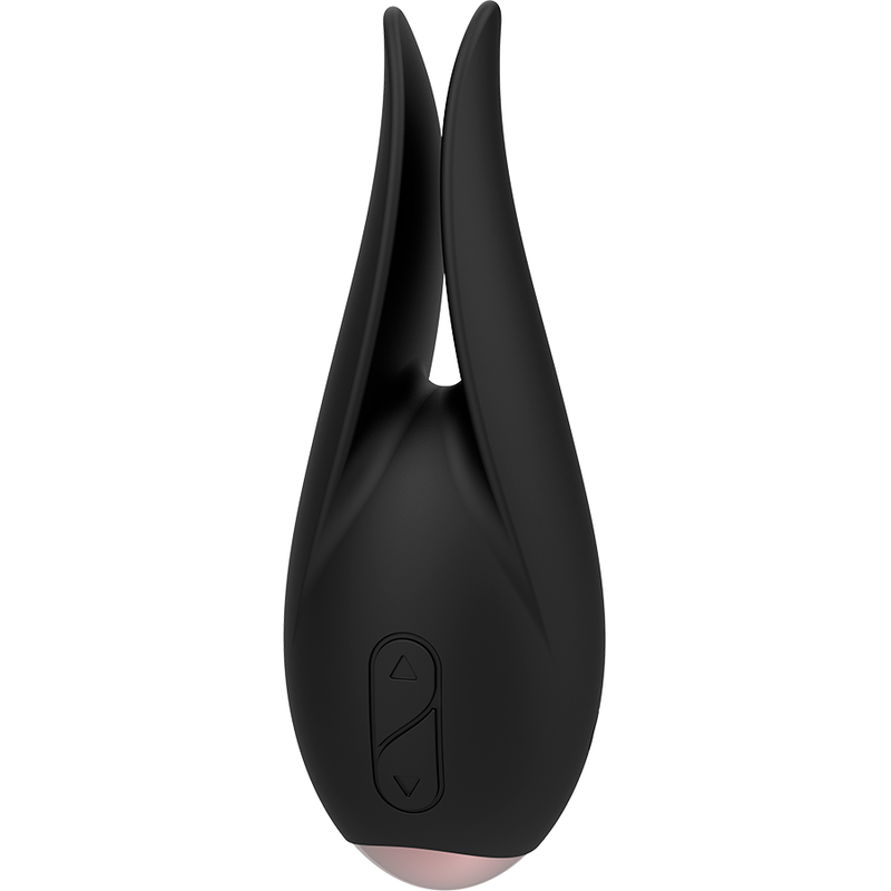 COQUETTE CHIC DESIRE - CLITORIAL STIMULATOR BLACK / GOLD FLOWER COQUETTE TOYS