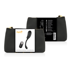 COQUETTE CHIC DESIRE - VIBRATING EGG REMOTE CONTROL RECHARGEABLE BLACK/ GOLD COQUETTE TOYS