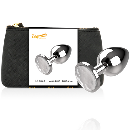 COQUETTE CHIC DESIRE - ANĀLAIS SPRIEĶIS METĀLS CLEAR KRĀSA IZMĒRS M 3,5 X 8 CM