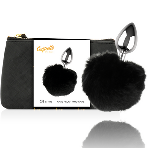 COQUETTE CHIC DESIRE - АНАЛЬНАЯ ПРОБКА МЕТАЛЛИЧЕСКАЯ РАЗМЕР L 2,8 X 4,1 СМ
