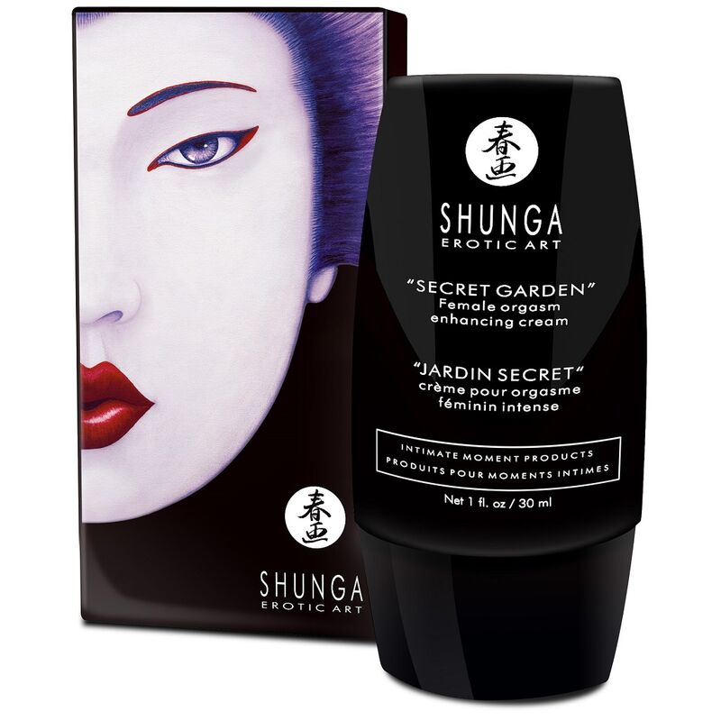 SHUNGA - INTENSE SIEVIEŠU ORGASM KRĒMS SECRET GARDEN