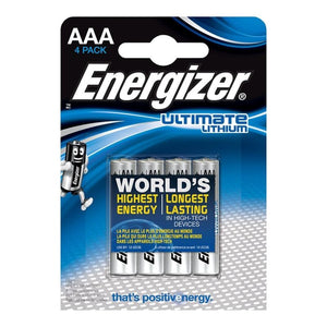 ENERGIZER - ULTIMATE LITHIUM AAA L92 LR03 1,5 В *4