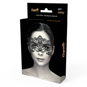 COQUETTE CHIC DESIRE - КРУЖЕВНАЯ МАСКА ЧЕРНАЯ