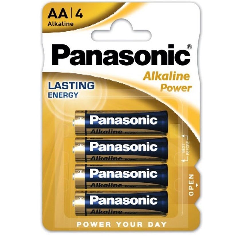 PANASONIC - БРОНЗОВАЯ БАТАРЕЯ AA LR6 4U