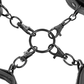 FETISH SUBMISSIVE - НАБОР НАРУЧНИКОВ ДЛЯ РУК И ЛОДОШЕК С ПОДКЛАДКОЙ ИЗ НОПРЕНА