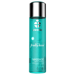 SWEDE - FRUITY LOVE WARMING EFEKTA MASĀŽAS EĻĻA UNO jāņogu un laimu 120 ml