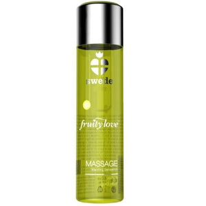 SWEDE - FRUITY LOVE WARMING EFEKTA MASĀŽAS EĻĻA VANIĻAS UN ZELTA Bumbierim 60 ML.