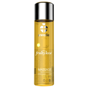 SWEDE - FRUITY LOVE WARMING EFFECT MASĀŽAS EĻĻA TROPU AUGĻU AR MEDUS 120 ML.