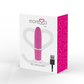 MORESSA - СТИМУЛЯТОР-ВИБРАТОР ПЛЮЩ TRAVEL PINK