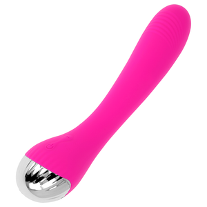 OHMAMA - Elastīgs VIBRATORS G PUNKTA STIMULĀCIJA 19 CM