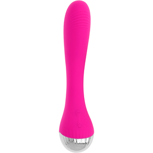 OHMAMA - Elastīgs VIBRATORS G PUNKTA STIMULĀCIJA 19 CM