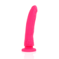 DELTA CLUB - ROTAĻLIETAS ROZĀ DILDO MEDICĪNAS SILIKONS 17 CM -O- 3 CM