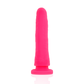DELTA CLUB - ROTAĻLIETAS ROZĀ DILDO MEDICĪNAS SILIKONS 17 CM -O- 3 CM