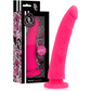DELTA CLUB - ROTAĻLIETAS ROZĀ DILDO MEDICĪNAS SILIKONS 17 CM -O- 3 CM