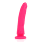 DELTA CLUB - ROTAĻLIETAS ROZĀ DILDO MEDICĪNAS SILIKONS 20 CM -O- 4 CM