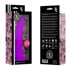 DELTA CLUB - ROTAĻLIETAS CEREŅU DILDO MEDICĪNAS SILIKONS 20 CM -O- 4 CM