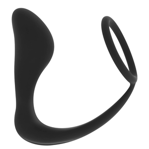 OHMAMA - SILICONE ANAL PLUG WITH RING 10.5 CM OHMAMA ANAL