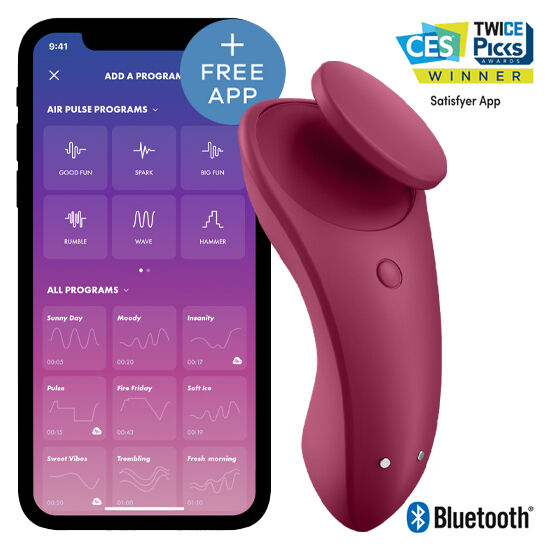 SATISFYER - ТРУСИКИ СЕКСУАЛЬНЫЕ СЕКРЕТНЫЕ