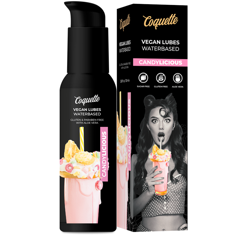 COQUETTE CHIC DESIRE - ПРЕМИУМ-ОПЫТ 100 МЛ ВЕГАНСКИЕ СМАЗКИ CANDYLICIOUS