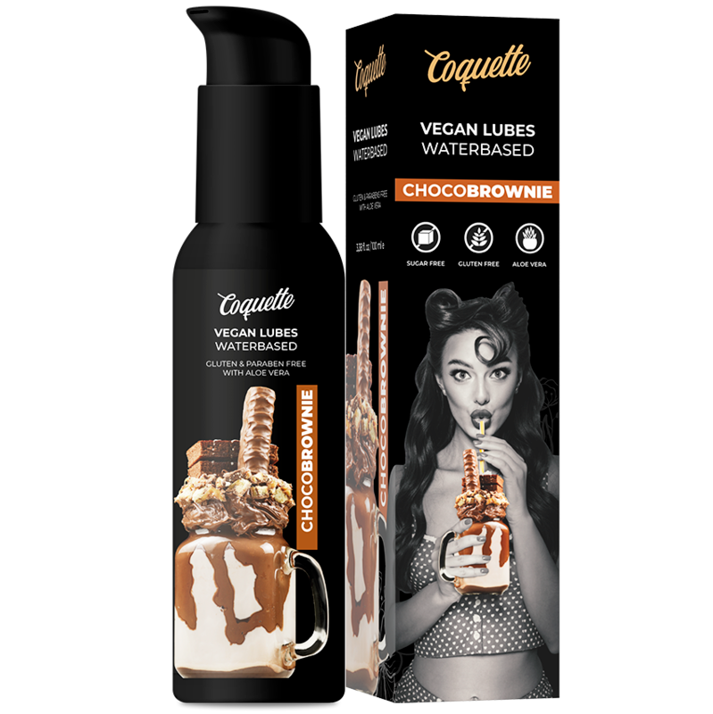 COQUETTE CHIC DESIRE - PREMIUM EXPERIENCE 100ml VEGAN LUBES CHOCOBROWNIE