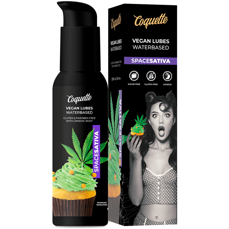 COQUETTE CHIC DESIRE - ПРЕМИУМ-ОПЫТ 100 МЛ ВЕГАНСКИЕ СМАЗКИ SPACE SATIVA