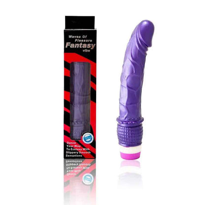 BAILE - WAVES OF PLEASURE VIBRATOR 23 CM PURPLE - LoveYou.lv