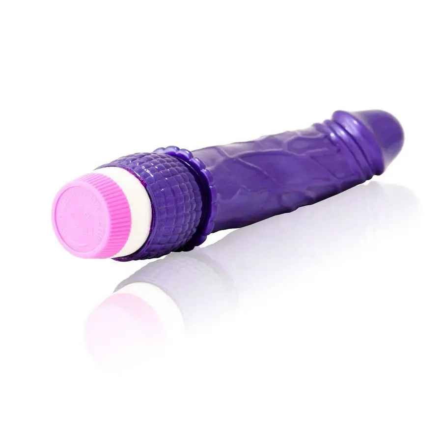 BAILE - WAVES OF PLEASURE VIBRATOR 23 CM PURPLE - LoveYou.lv