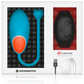 WEARWATCH - WATCHME TECHNOLOGY ПУЛЬТ ДИСТАНЦИОННОГО УПРАВЛЕНИЯ EGG BLUE / JET
