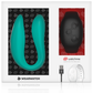 WEARWATCH — DUĀLĀS TEHNOLOĢIJAS VIBRATORS WATCHME AQUAMARINE / JET