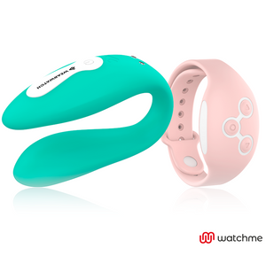 WEARWATCH - WATCHME ДВОЙНАЯ ТЕХНОЛОГИЯ ВИБРАТОР МОРСКАЯ ВОДА / РОЗОВЫЙ