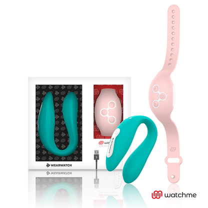 WEARWATCH — WATCHME DUAL TECHNOLOGY VIBRATOR JŪRAS ŪDENS / ROZĀ