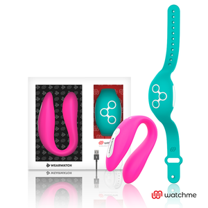 WEARWATCH - ДВОЙНАЯ ТЕХНОЛОГИЯ WATCHME VIBRATOR ФУКСИЯ / МОРСКАЯ ВОДА