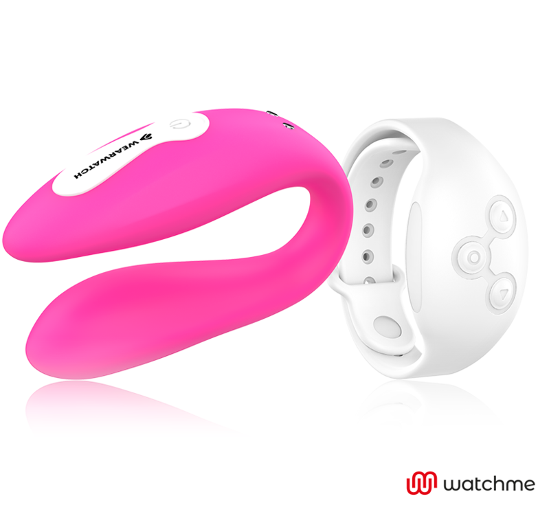 WEARWATCH - WATCHME DUAL TECHNOLOGY VIBRATOR FUCHSIA / SNOW WEARWATCH