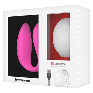 WEARWATCH - WATCHME DUAL TECHNOLOGY VIBRATOR FUCHSIA / SNOW WEARWATCH