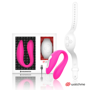 WEARWATCH - WATCHME DUAL TECHNOLOGY VIBRATOR FUCHSIA / SNOW WEARWATCH