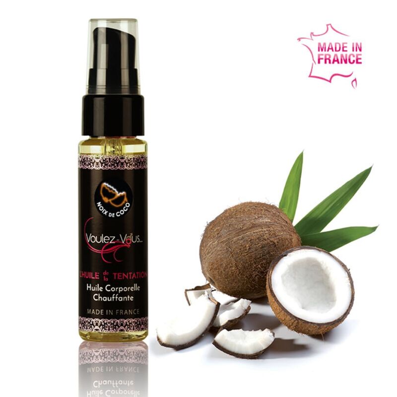 VOULEZ-VOUS - WARMING BODY OIL- COCONUT 35 ML Voulez-Vous...
