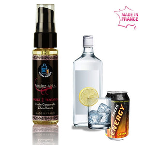 VOULEZ-VOUS - WARMING BODY OIL- VODKA RED BULL 35 ML Voulez-Vous...